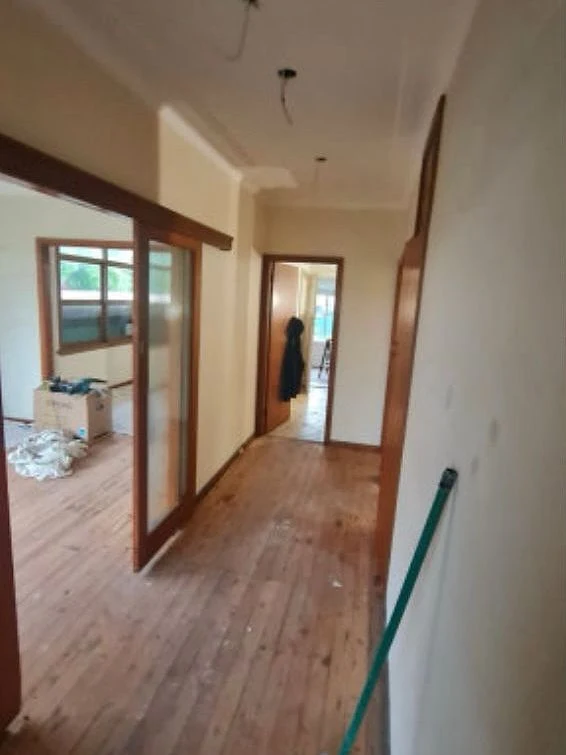 Before: Hallway, full interior refresh